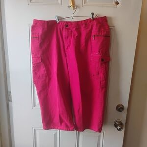 Faded Glory Hot Pink Capris